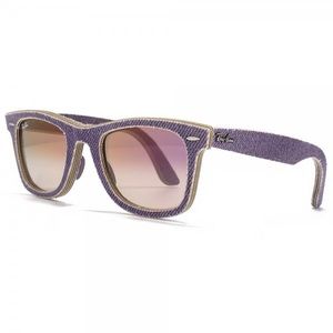 COPY - Purple Ray-Ban denim wayfarer sunglasses
